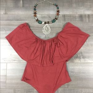 Off shoulder top